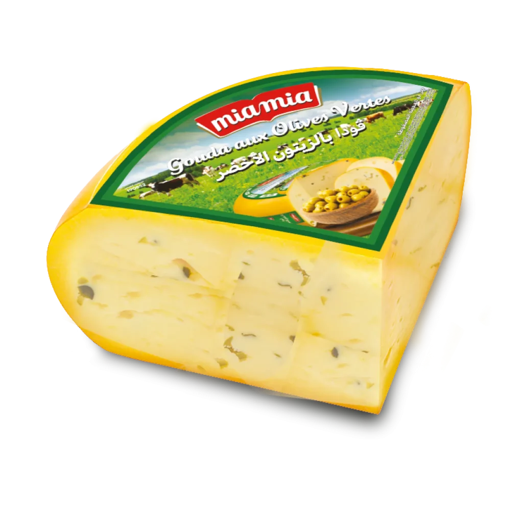 Gouda aux olives vertes