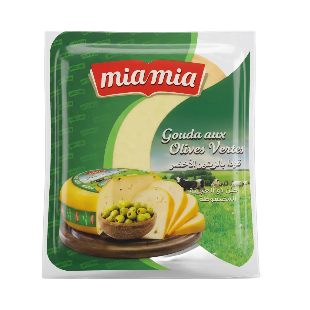 Goud aux olives vertes tranches