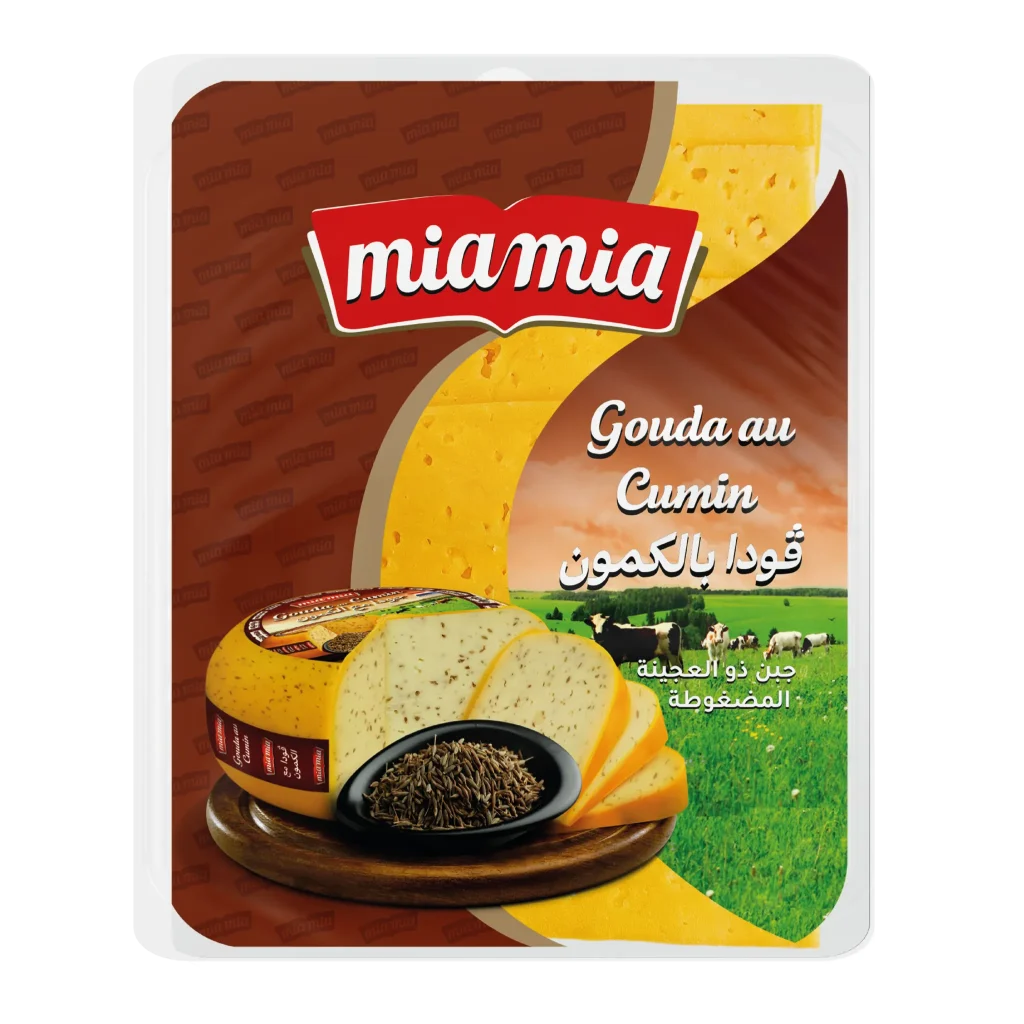 Gouda cumin tranche